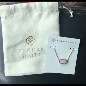 Kendra Scott Rose Quartz necklace